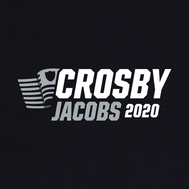 Maxx Crosby Josh Jacobs 2020 Election Raiders by fatdesigner